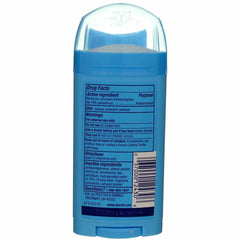 Applying Secret underarm to demonstrate reduced wetness and confidence