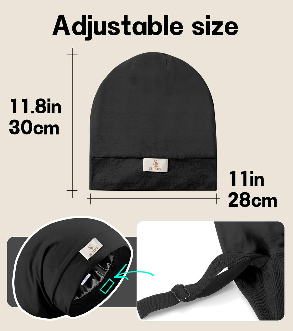 SECZIPE hidden adjustable strap detail enabling customized secure fit