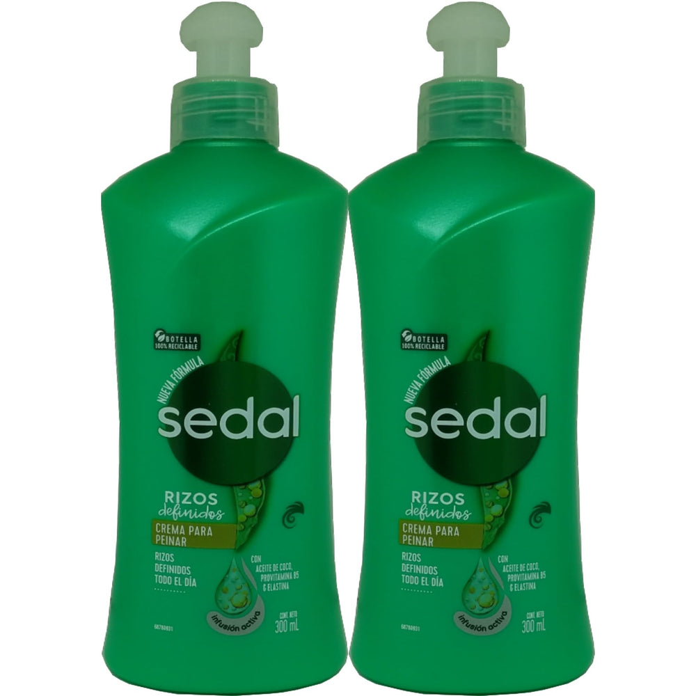 Sedal front packaging showing Defined Curls two-pack and benefits