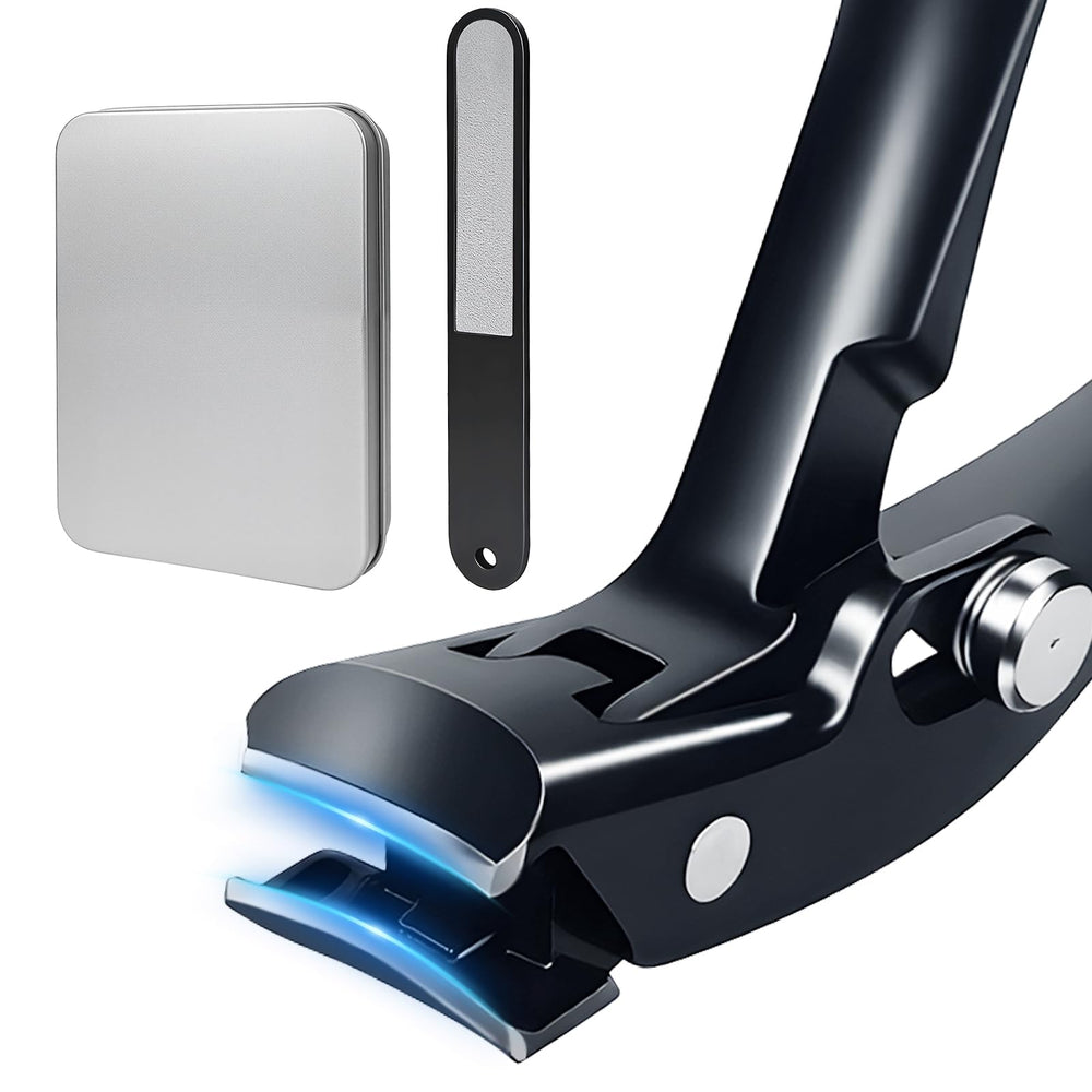 seektik senior using clippers comfortably in a home setting for safer care