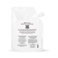 SEEN shampoo lather texture on hair demonstrating gentle cleanse