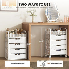 SEFILENCE open drawer displaying makeup palettes and brushes for neat storage