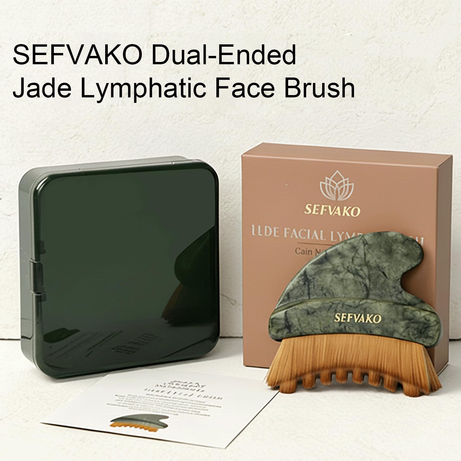 SEFVAKO rinsed tool drying flat to show easy cleaning and simple care