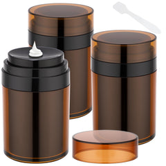 Segbeauty amber front packaging showing three bottles, easy travel storage benefit