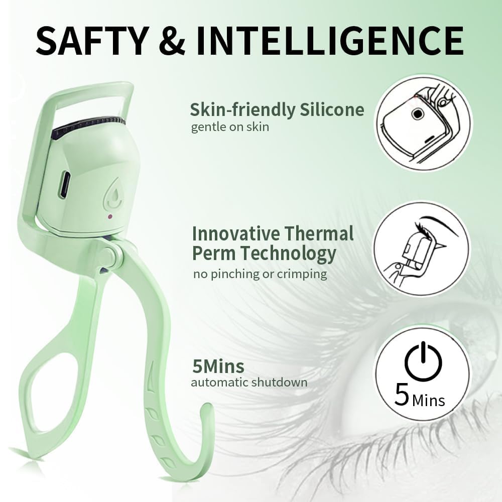 SEGMINISMART curler held in hand for size comparison and portability benefit