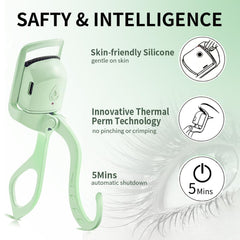 SEGMINISMART curler held in hand for size comparison and portability benefit