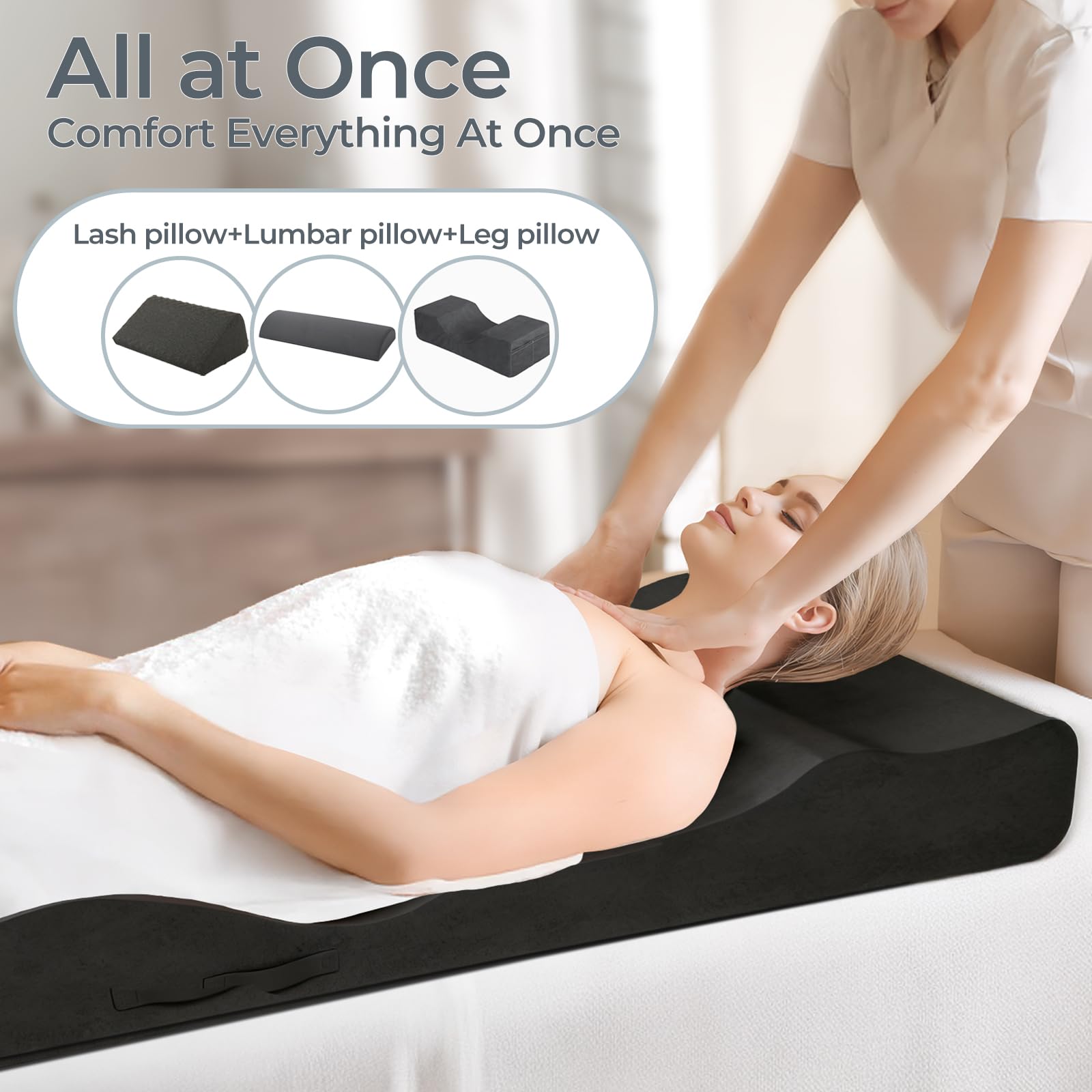 Selectico non-slip bottom dotted surface ensuring stability on tables