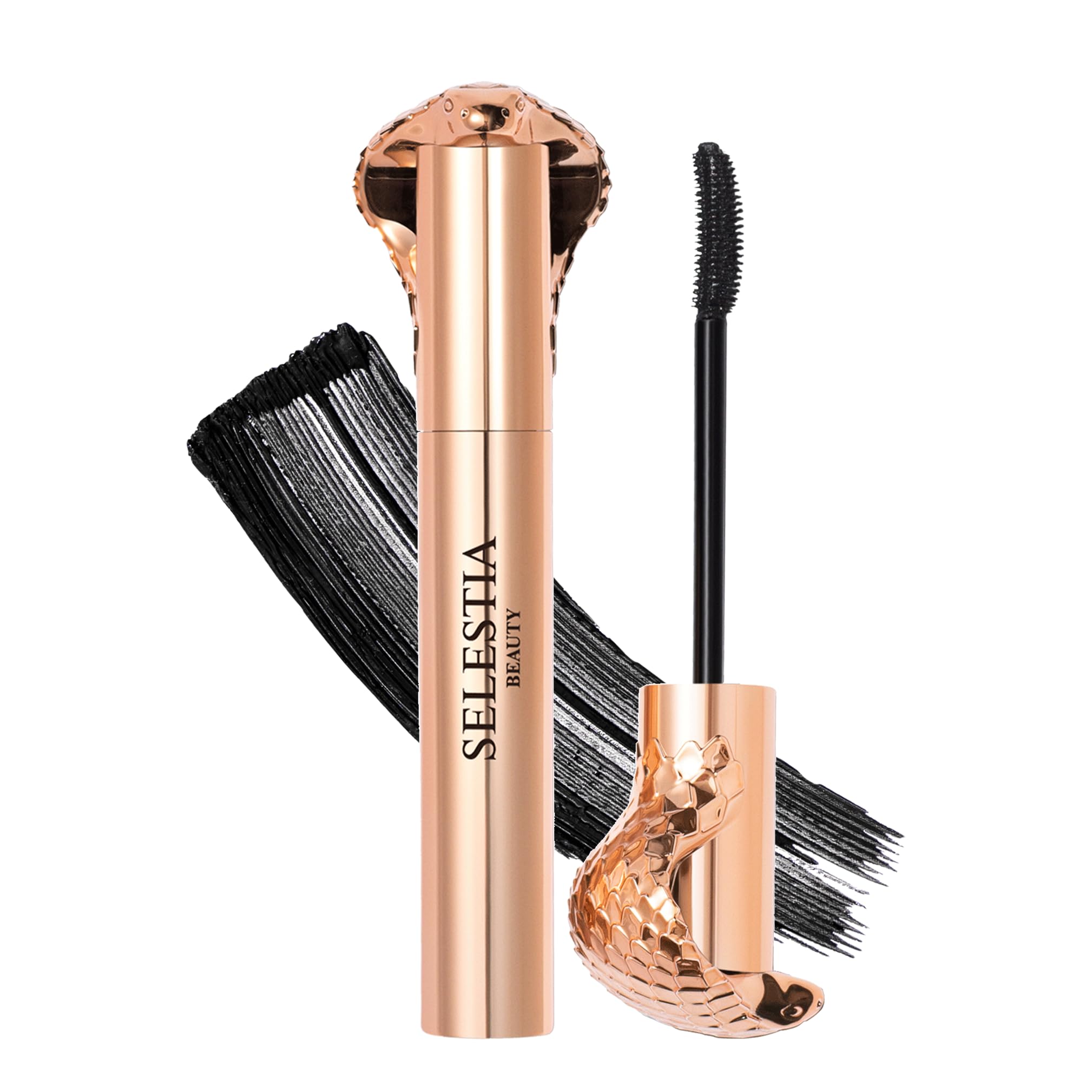SELESTIA BEAUTY front tube showing elegant packaging and compact size