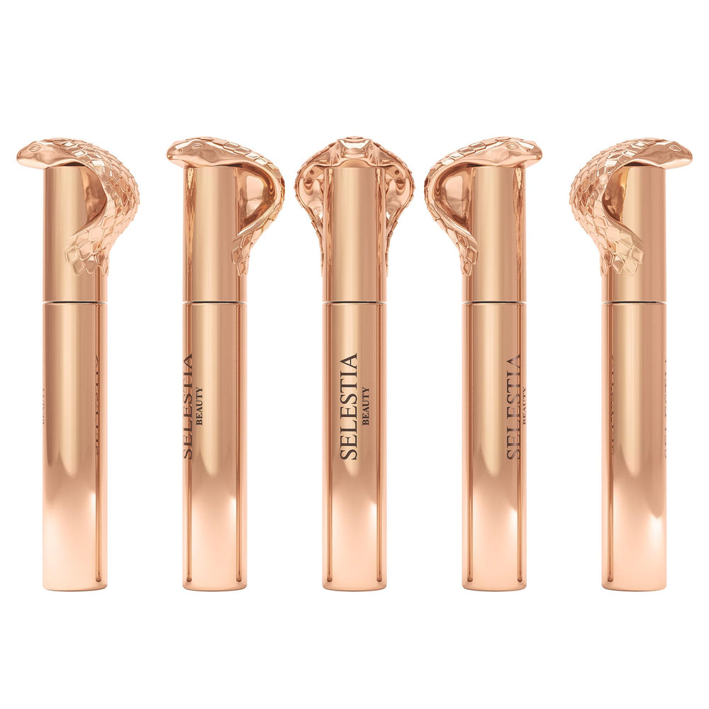 SELESTIA BEAUTY tube beside coin for travel-size scale and convenience