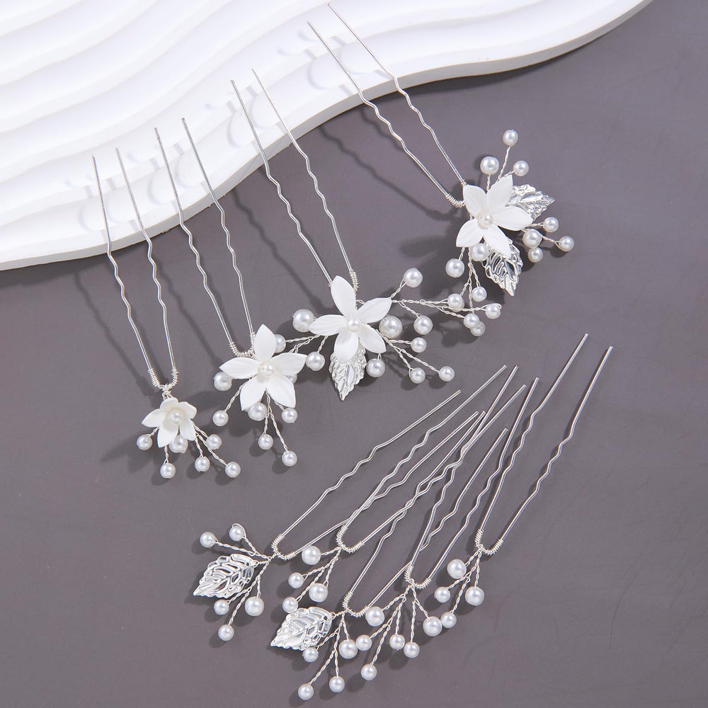 SELFCLOUD bridal hairstyle using pins adding sparkle and secure hold