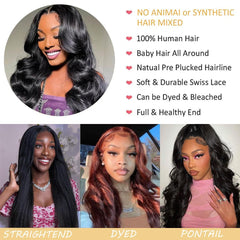 SENSAIRUITE body wave texture closeup highlighting soft, bouncy movement