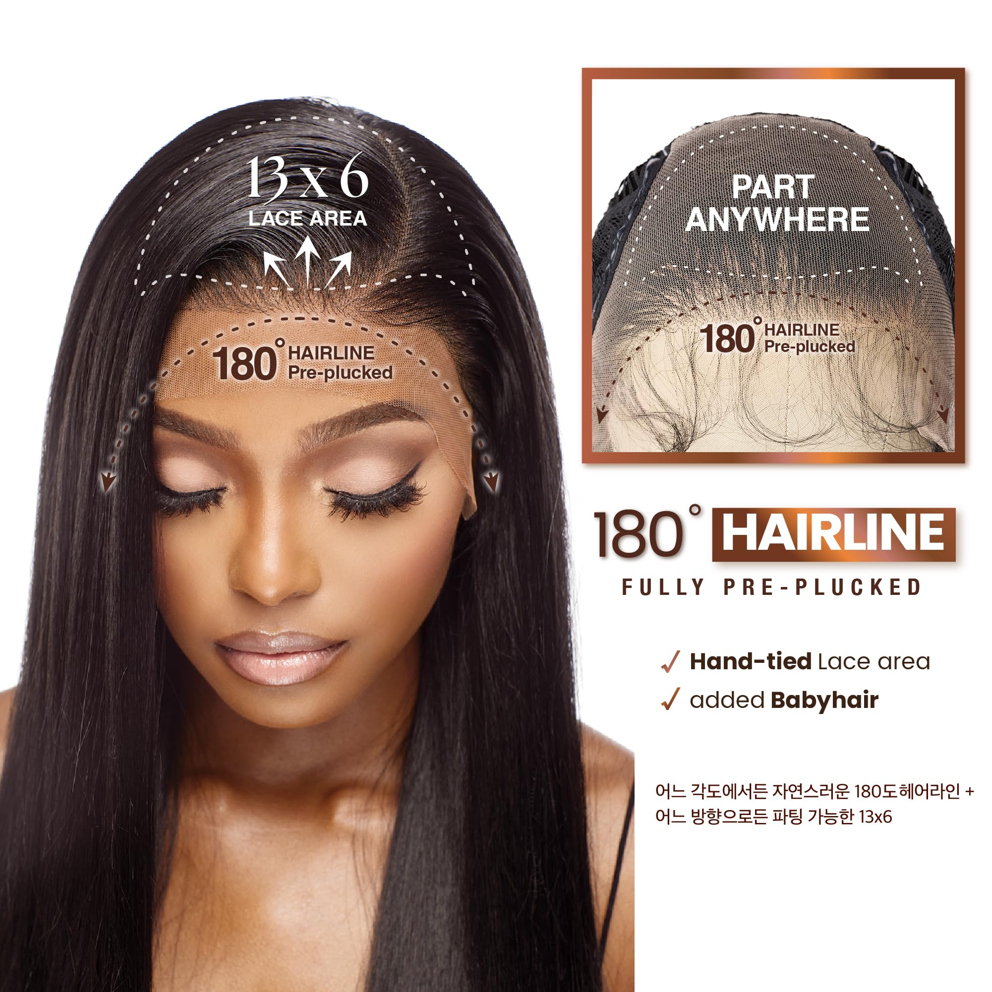 Sensationnel lifestyle image of woman wearing wig showing natural movement benefit