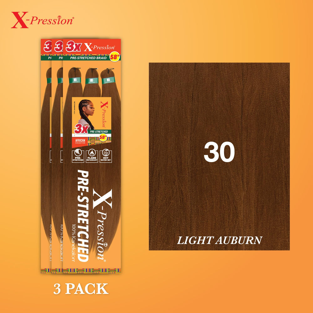 Sensationnel full-length 58-inch braids displayed for dramatic length benefit