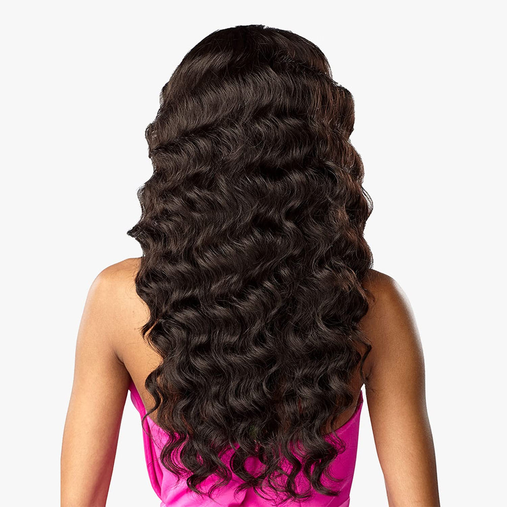 Sensationnel color label 1B Off Black displaying true shade for easy matching