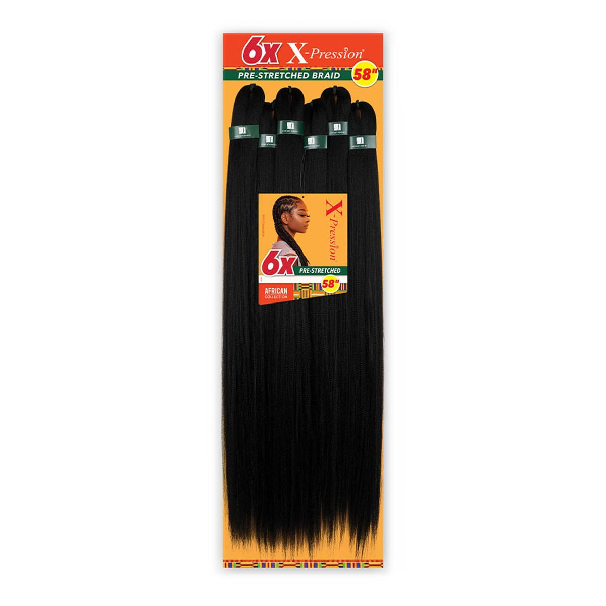 Sensationnel front packaging showing Light Auburn color and benefits
