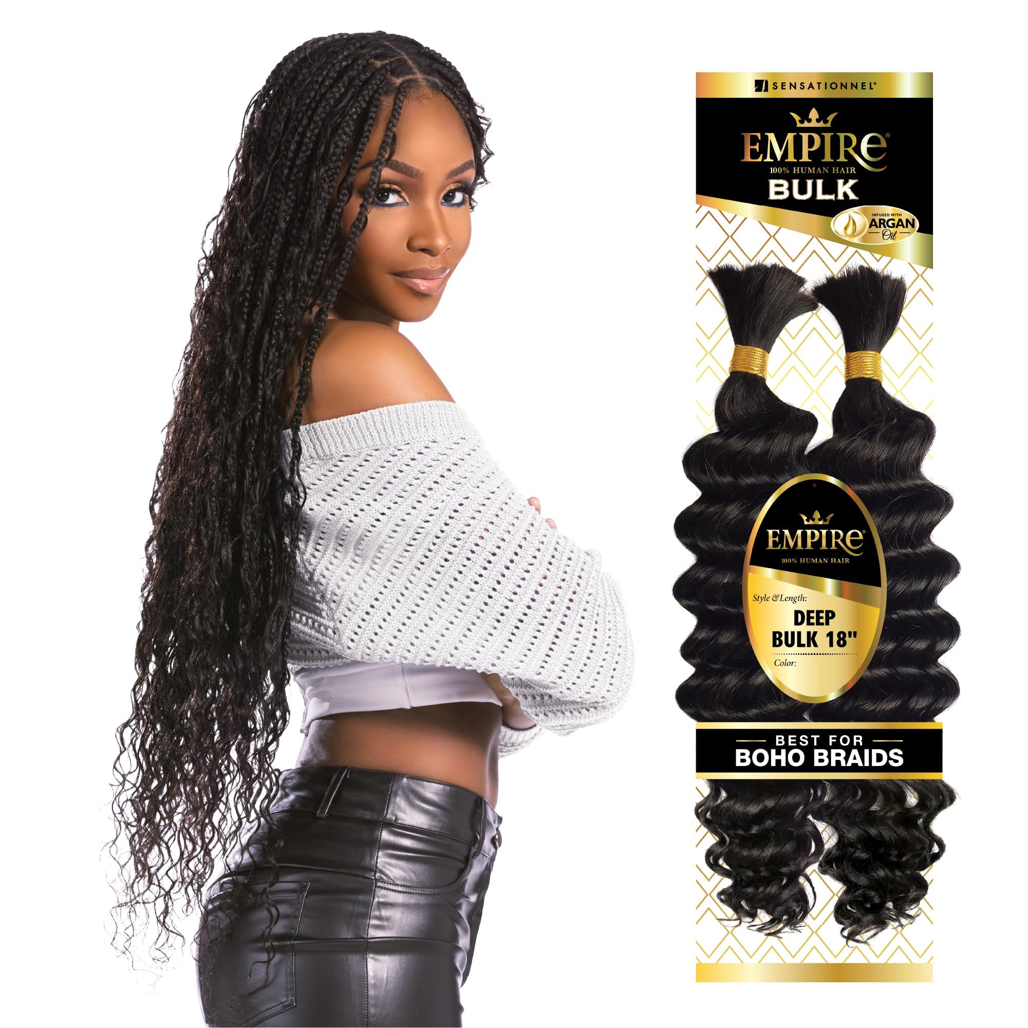 Sensationnel front packaging showing product and benefits