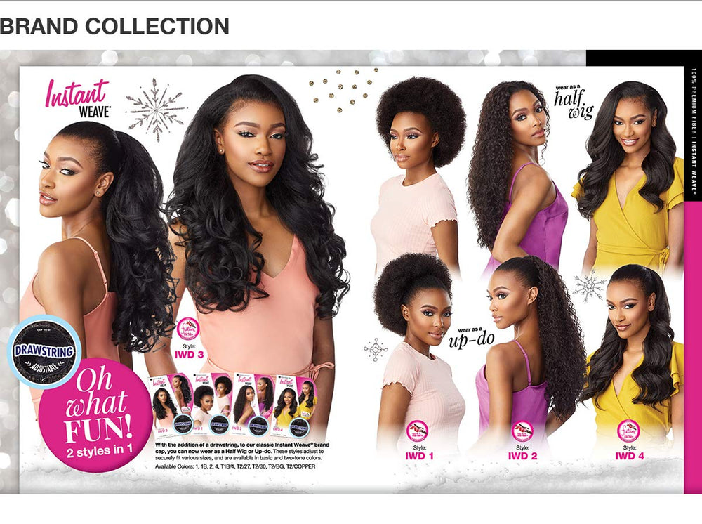 Sensationnel high ponytail demo displaying instant updo convenience benefit