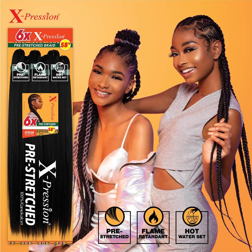 Sensationnel braider hands installing braids to show quick application