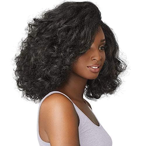 Sensationnel half wig worn in an updo showing instant volume benefit