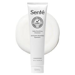 Sente front packaging showing bottle and product name for gentle cleansing