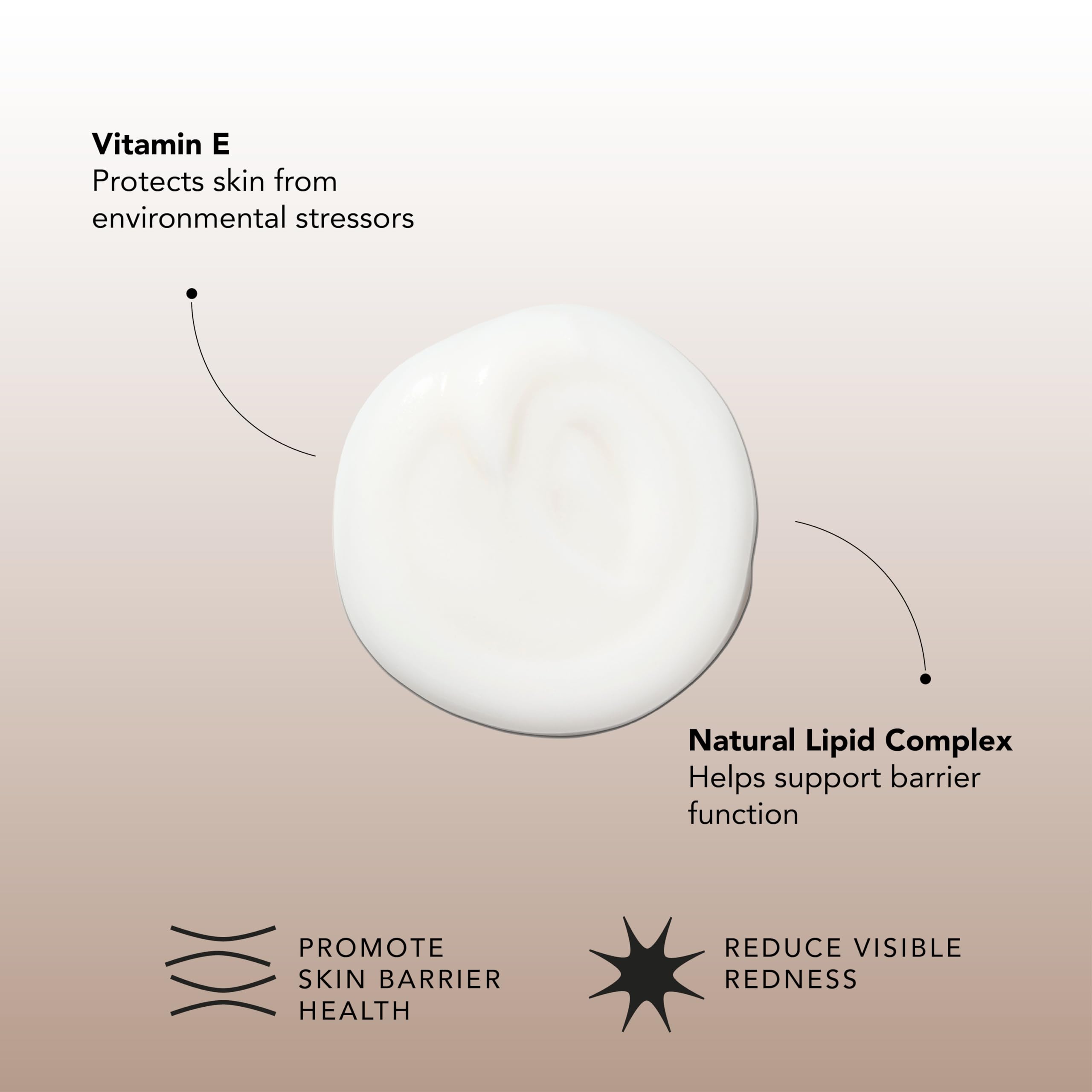 Sente texture close-up showing cream-to-foam consistency for soft cleansing