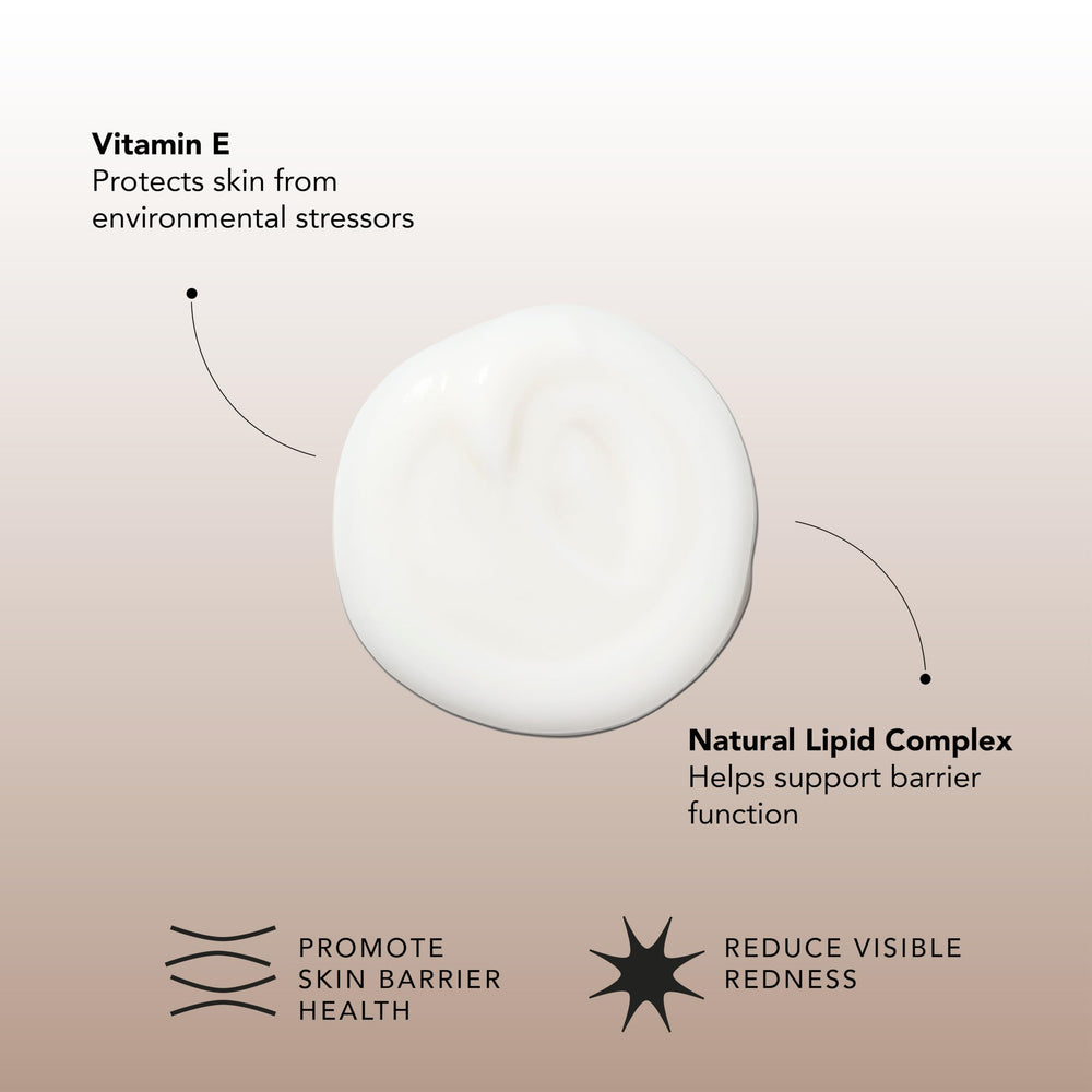 Sente texture close-up showing cream-to-foam consistency for soft cleansing