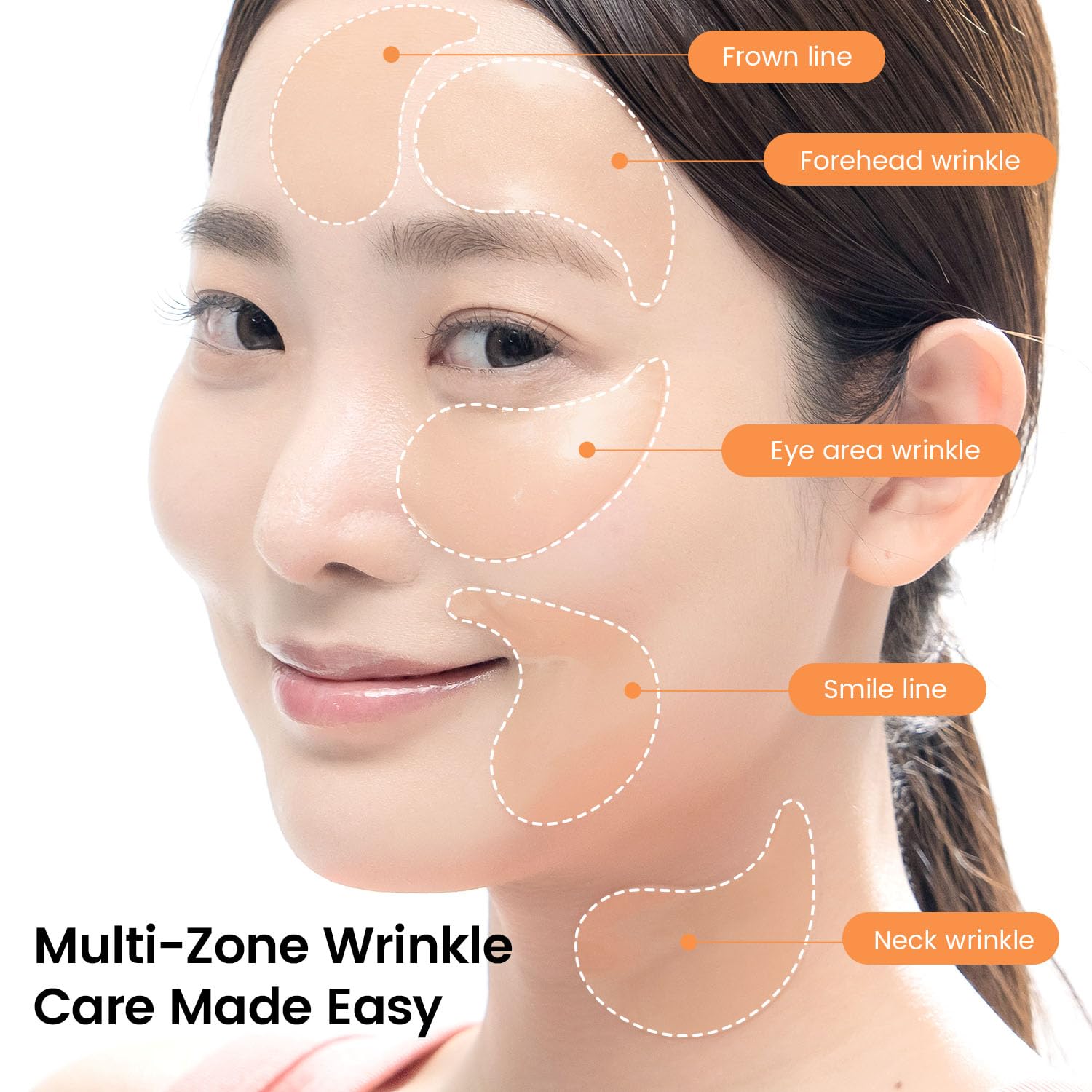 SEONGLOW application demo under eyes showing immediate cooling effect