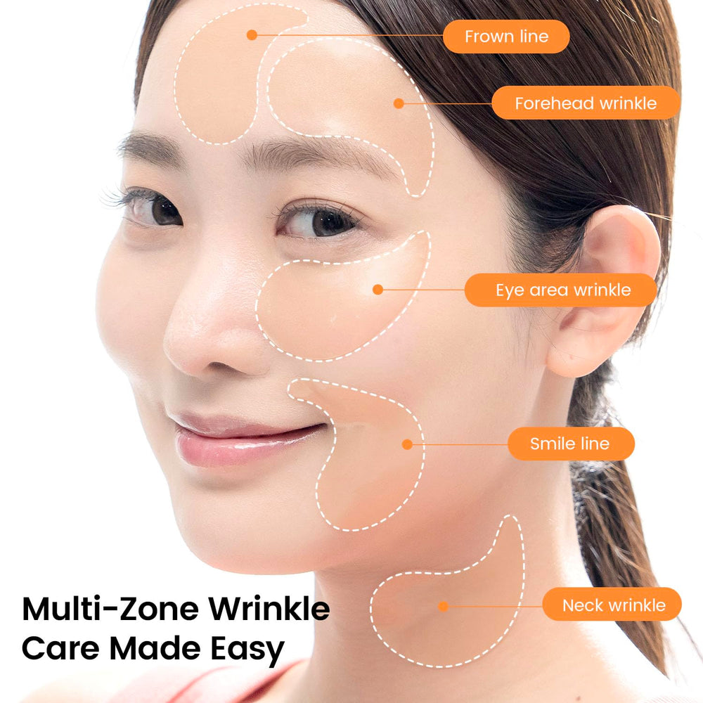 SEONGLOW application demo under eyes showing immediate cooling effect