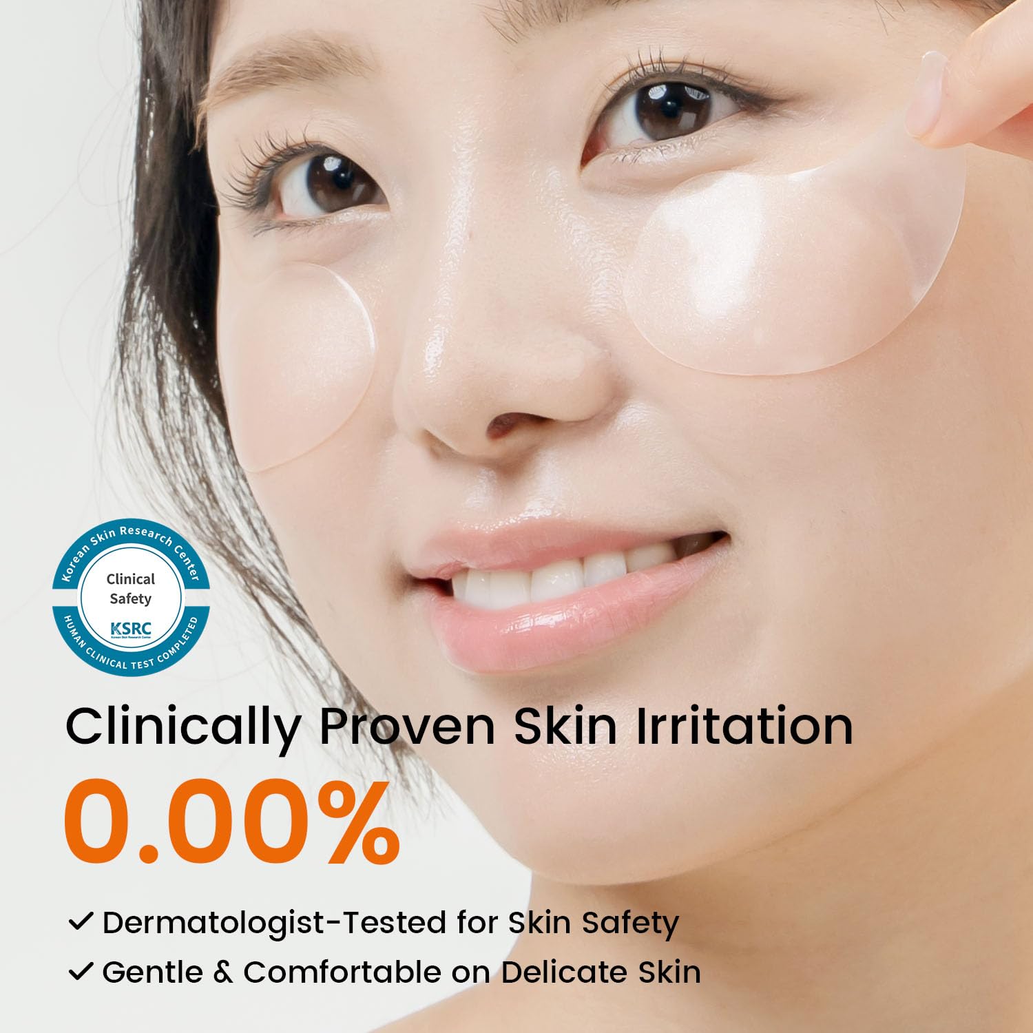 SEONGLOW patch texture detail highlighting hydrating hydrogel benefits