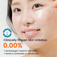 SEONGLOW patch texture detail highlighting hydrating hydrogel benefits