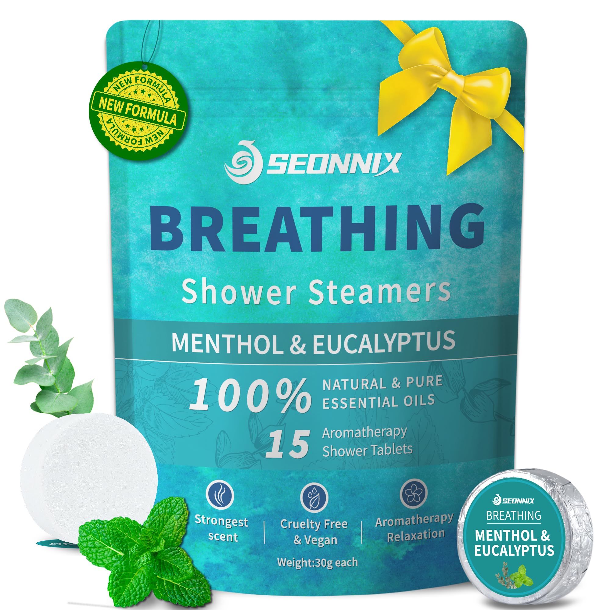 SEONNIX front packaging showing 15-pack and relaxing benefit