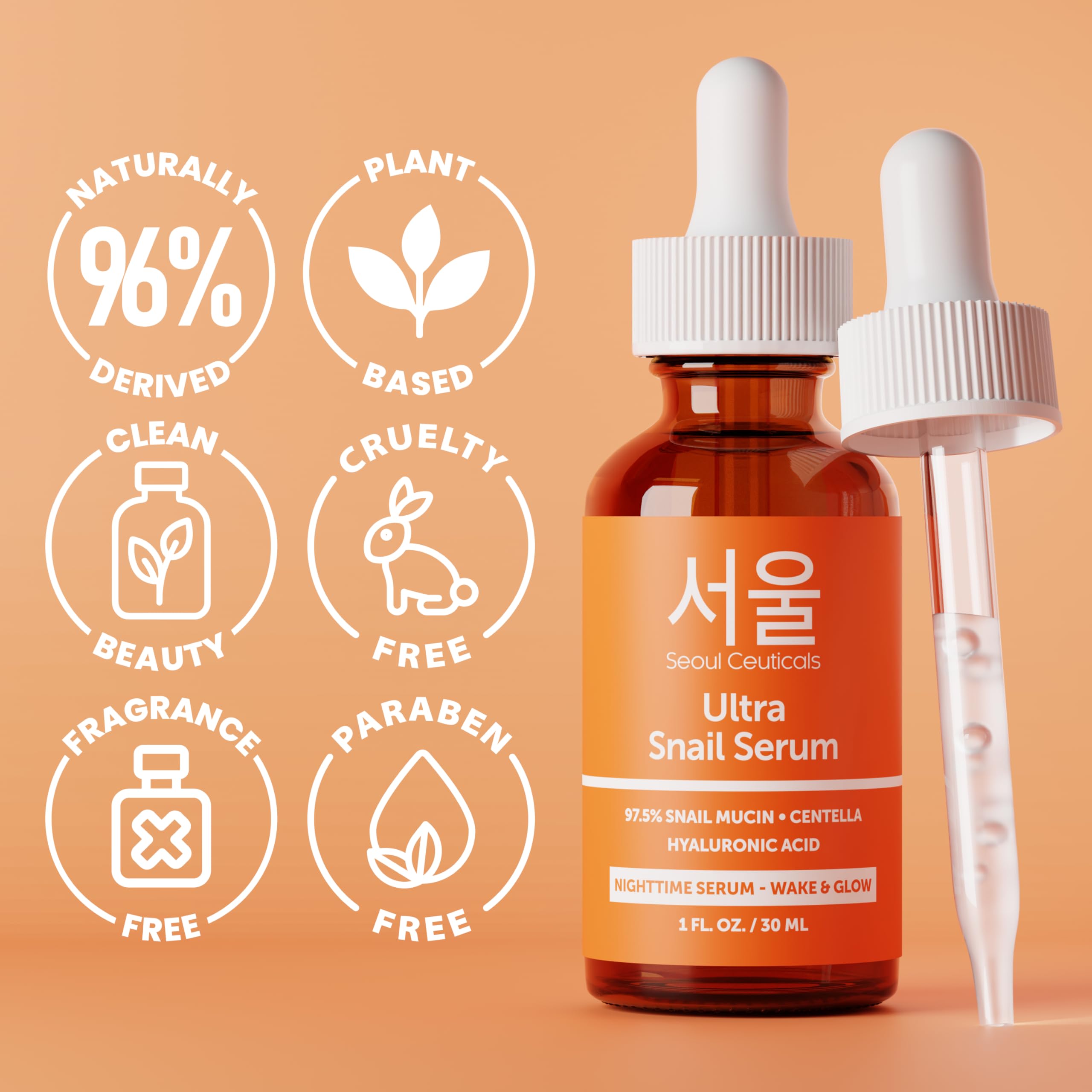 SeoulCeuticals applied at night as part of a sleep skincare routine