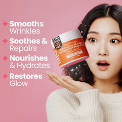 SeoulCeuticals cream close-up texture highlighting smooth absorbency