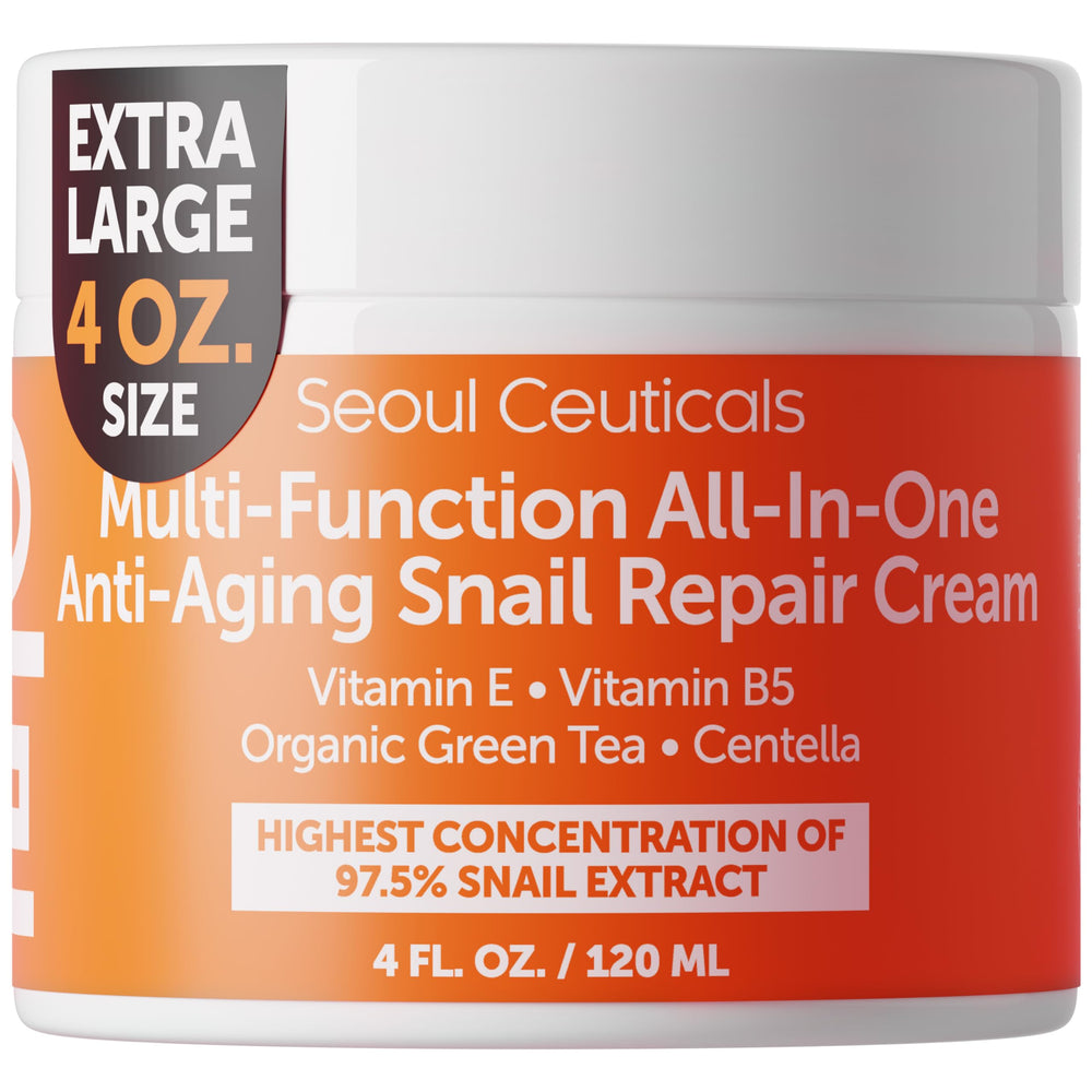 SeoulCeuticals jar front view showing 4oz label and benefits