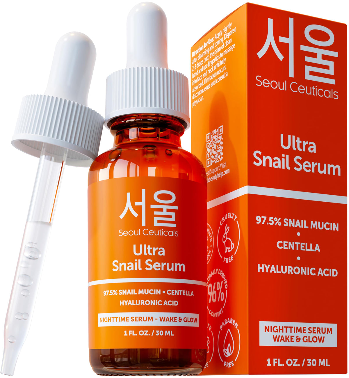 SeoulCeuticals front packaging showing product and benefits
