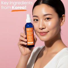 SeoulCeuticals ingredients label focused on botanical extracts for transparency and ingredient trust