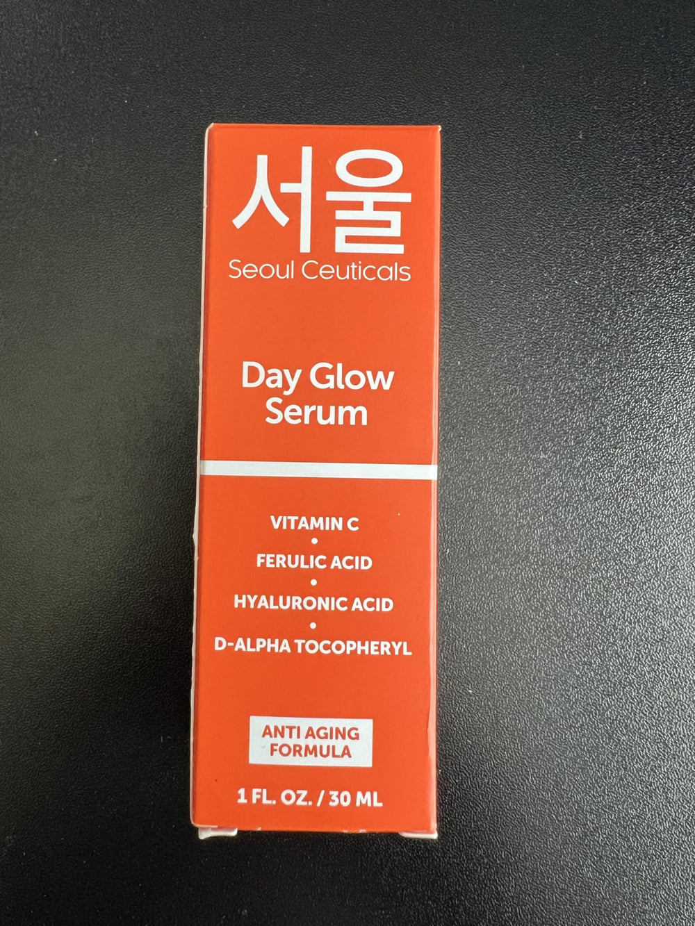 Before and after skin comparison with SeoulCeuticals showing improved radiance