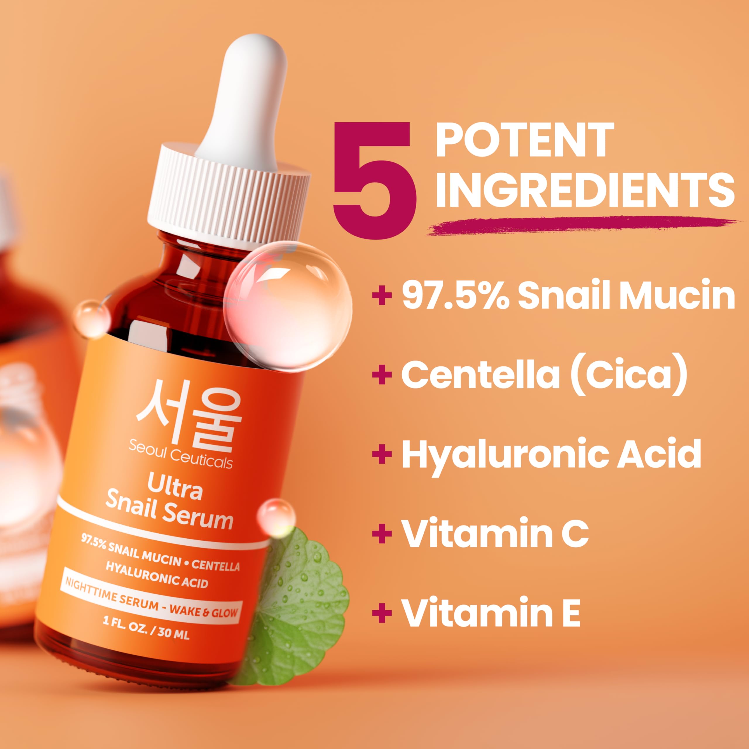 SeoulCeuticals bottle in hand demonstrating size and easy use