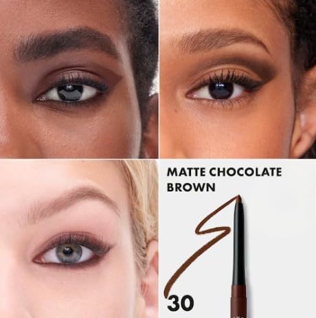 SEPHORA eyeliner close-up tip and built-in sharpener, precise application benefit