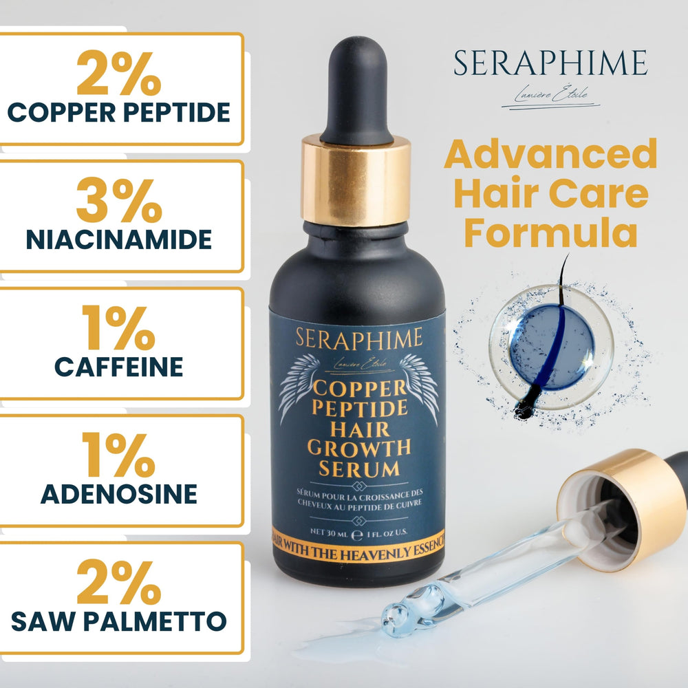 Seraphime dropper releasing serum texture for fast absorption benefit