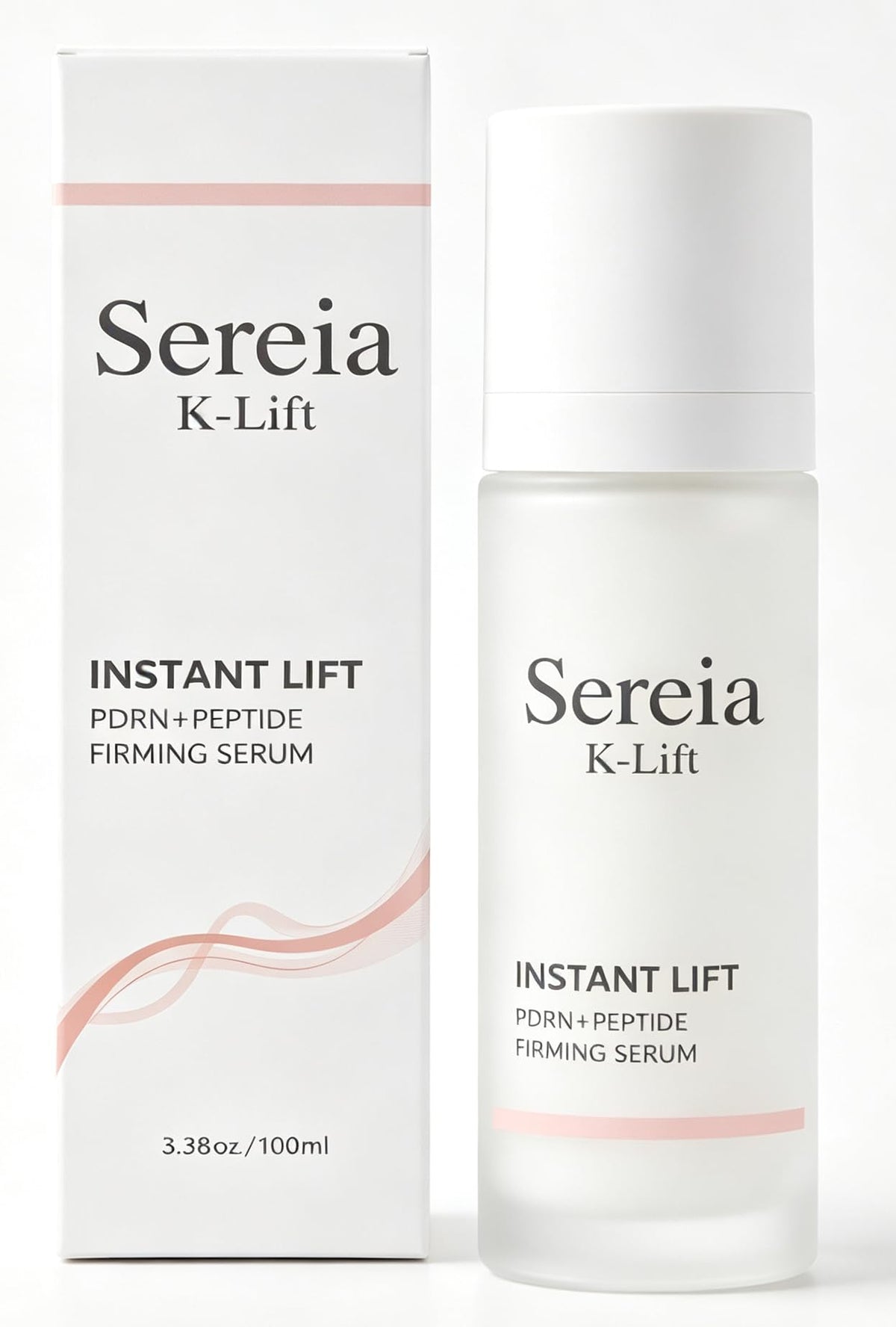 Sereia K-Lift front packaging showing bottle and label for quick identification and appeal