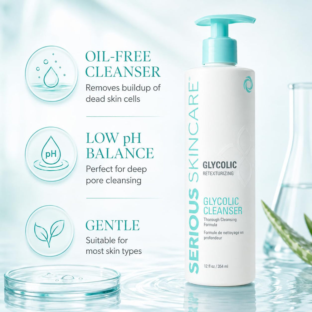 Serious Skincare used before shaving for smoother, closer shave