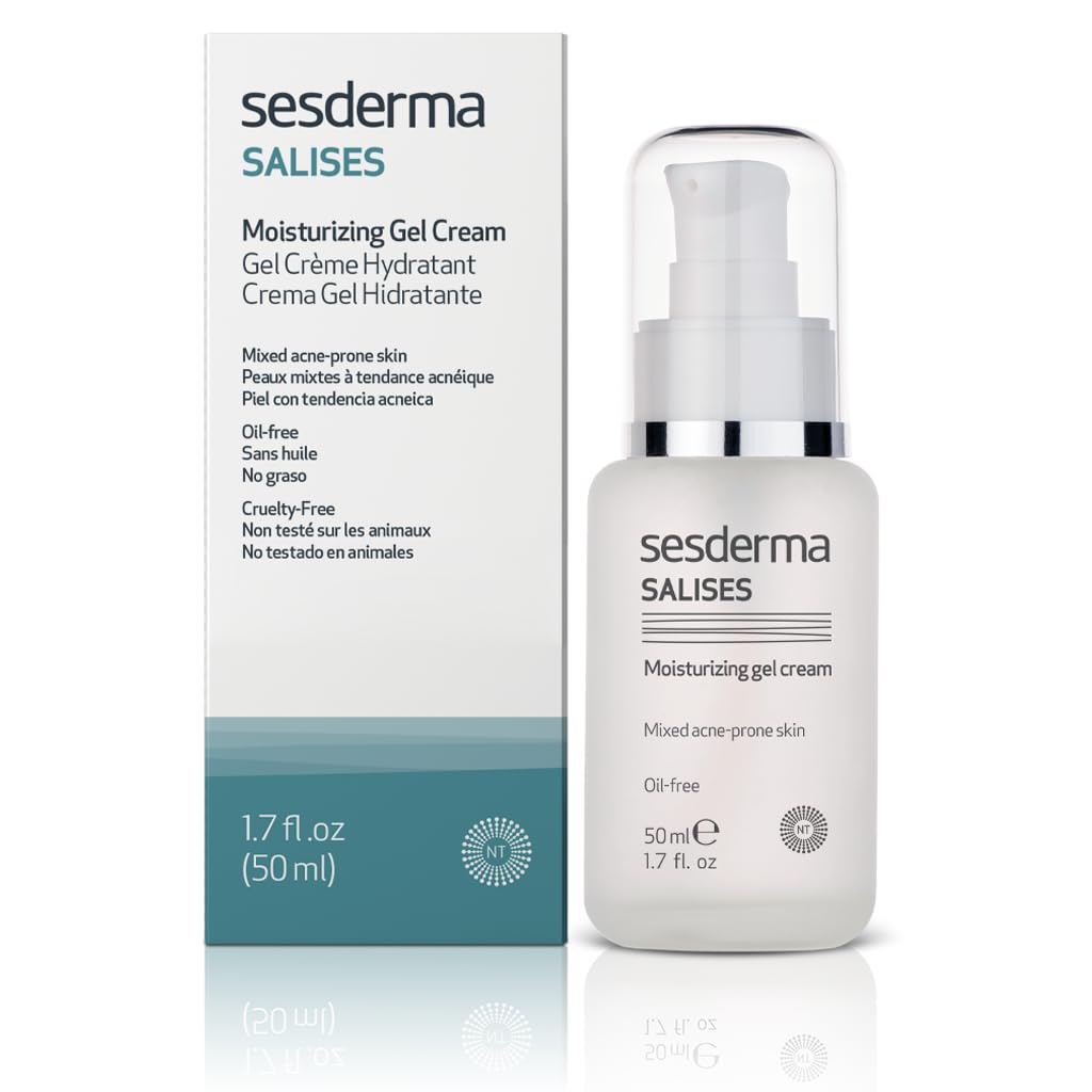 Sesderma SALISES front packaging showing product and benefits