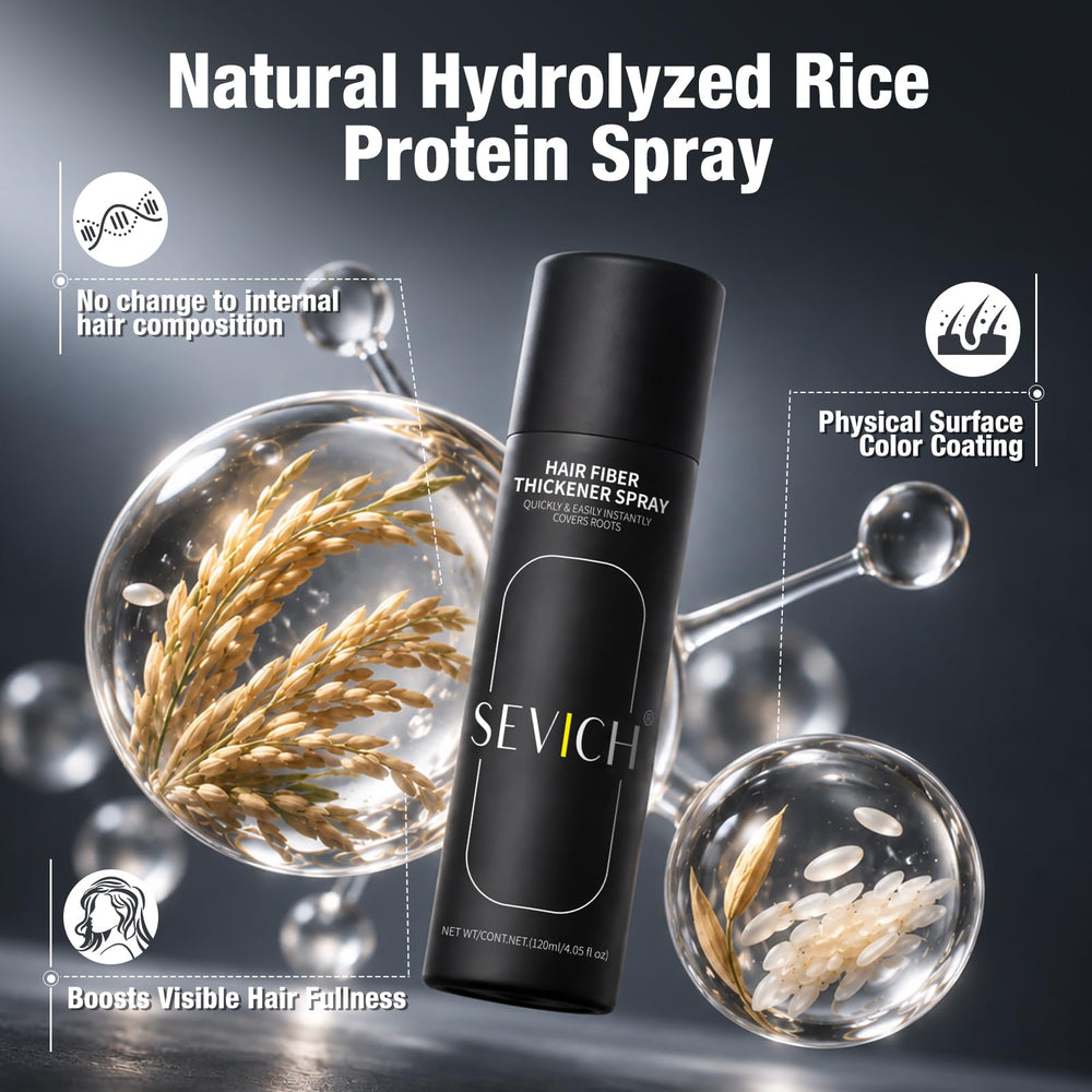 SEVICH waterproof demo resisting water to keep hair coverage intact