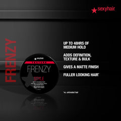 SexyHair before and after on fine hair showing visible volume and fuller appearance