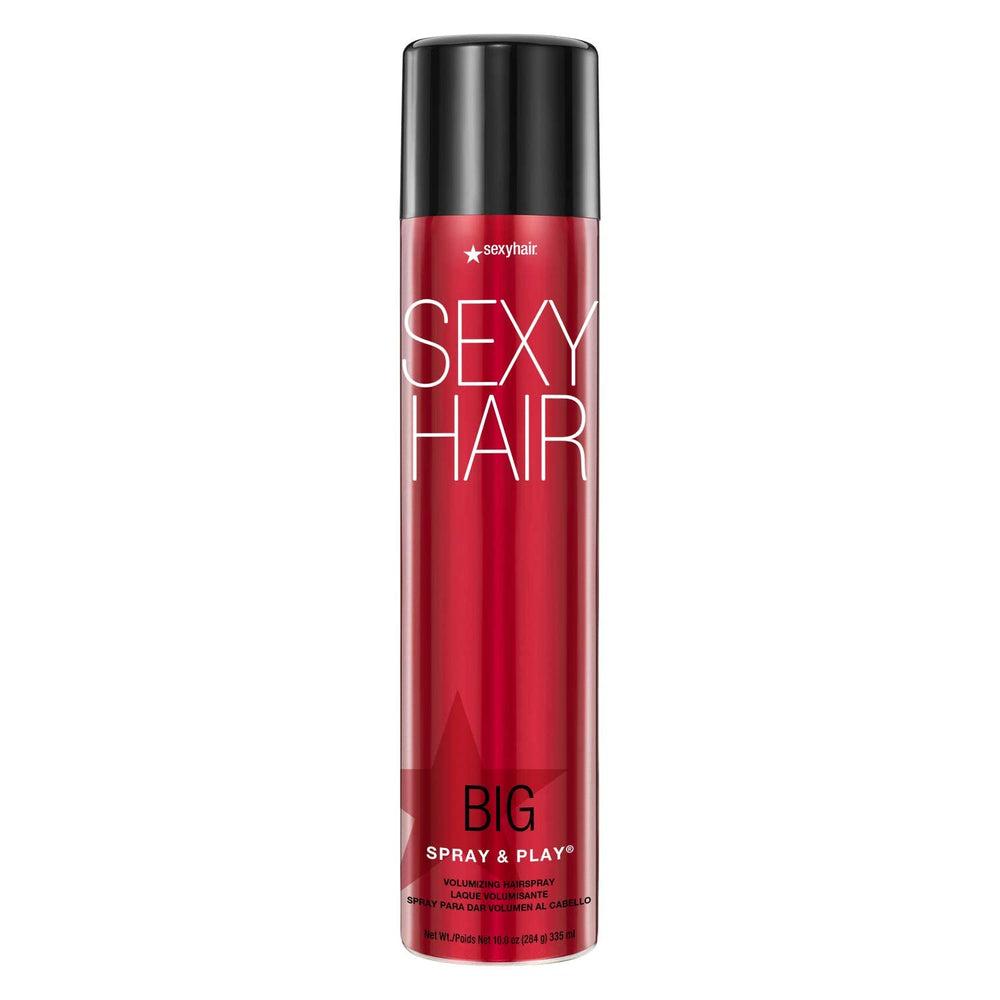 SexyHair front can showing label and volumizing benefit