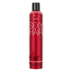 SexyHair big spray & play harder front can showing product branding and size