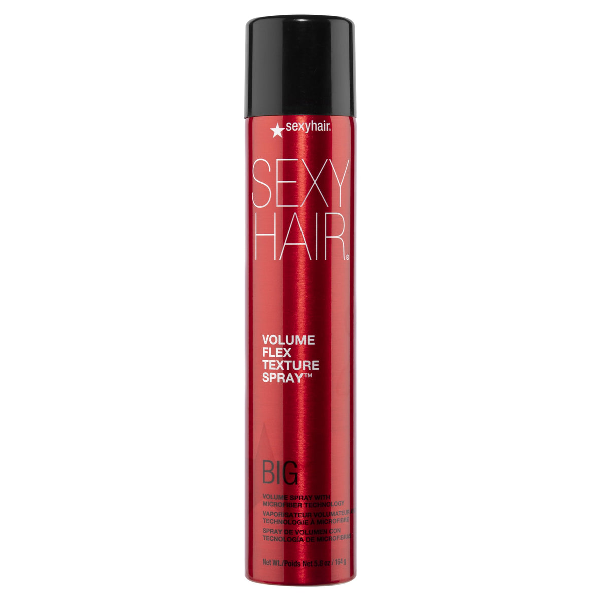 SexyHair front packaging showing 5.8 oz bottle and volume promise for visible lift