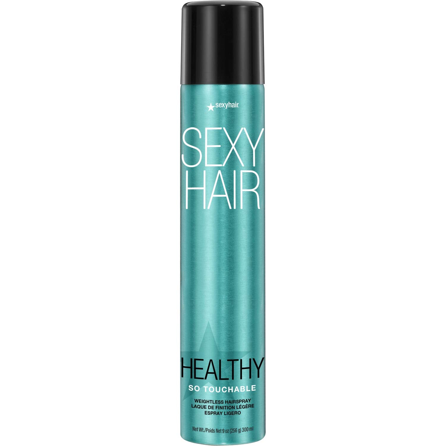 SexyHair front can showing label and easy-to-hold design for salon control