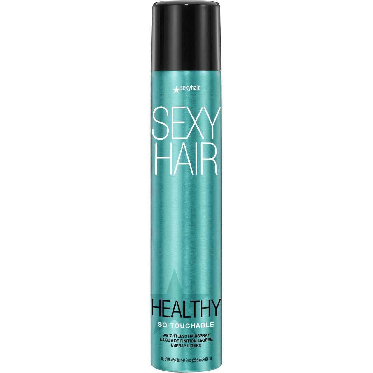 SexyHair front can showing label and easy-to-hold design for salon control